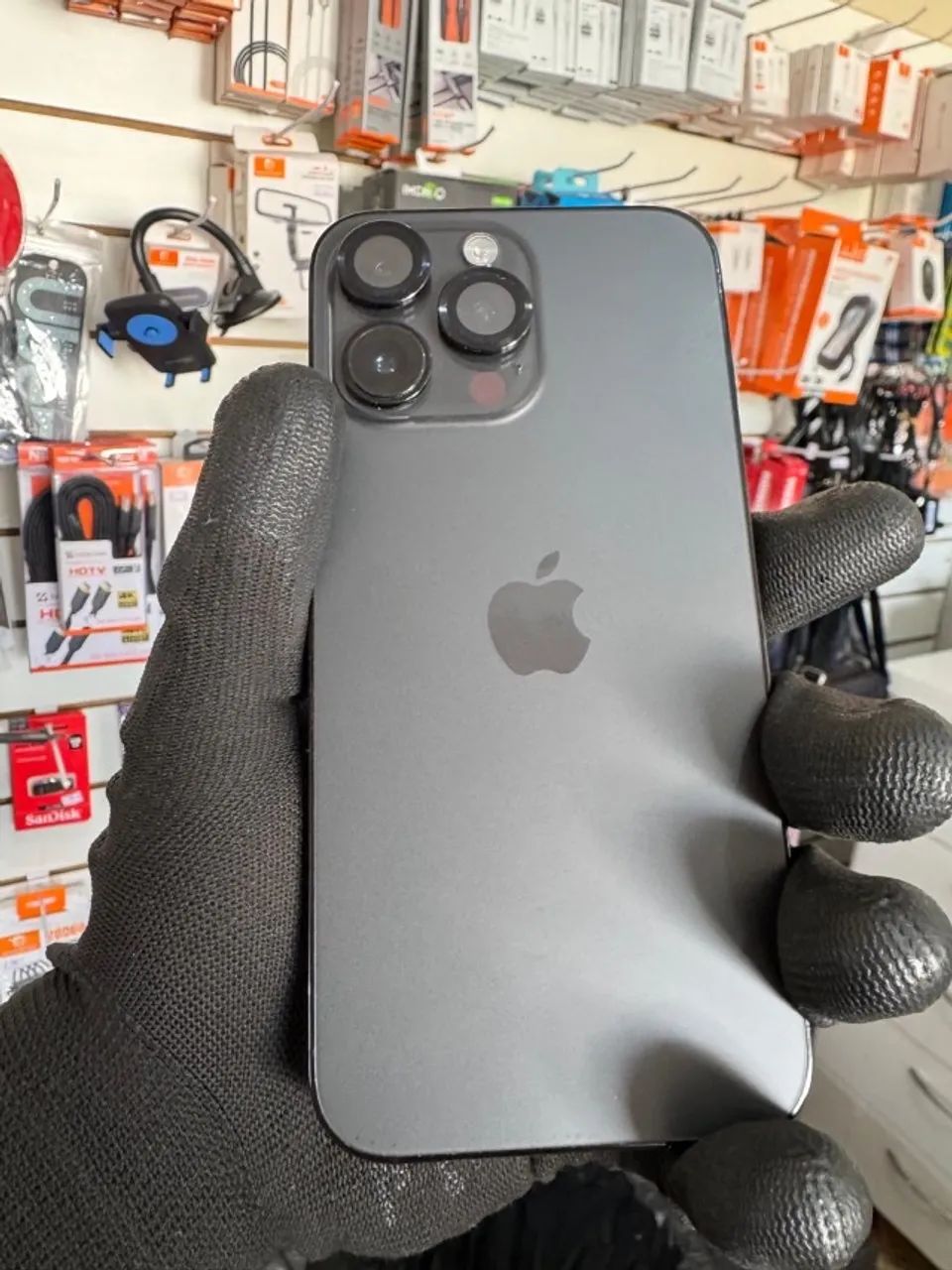 Celular IPhone 14 Pro Max 128 PRETO - Foto 2