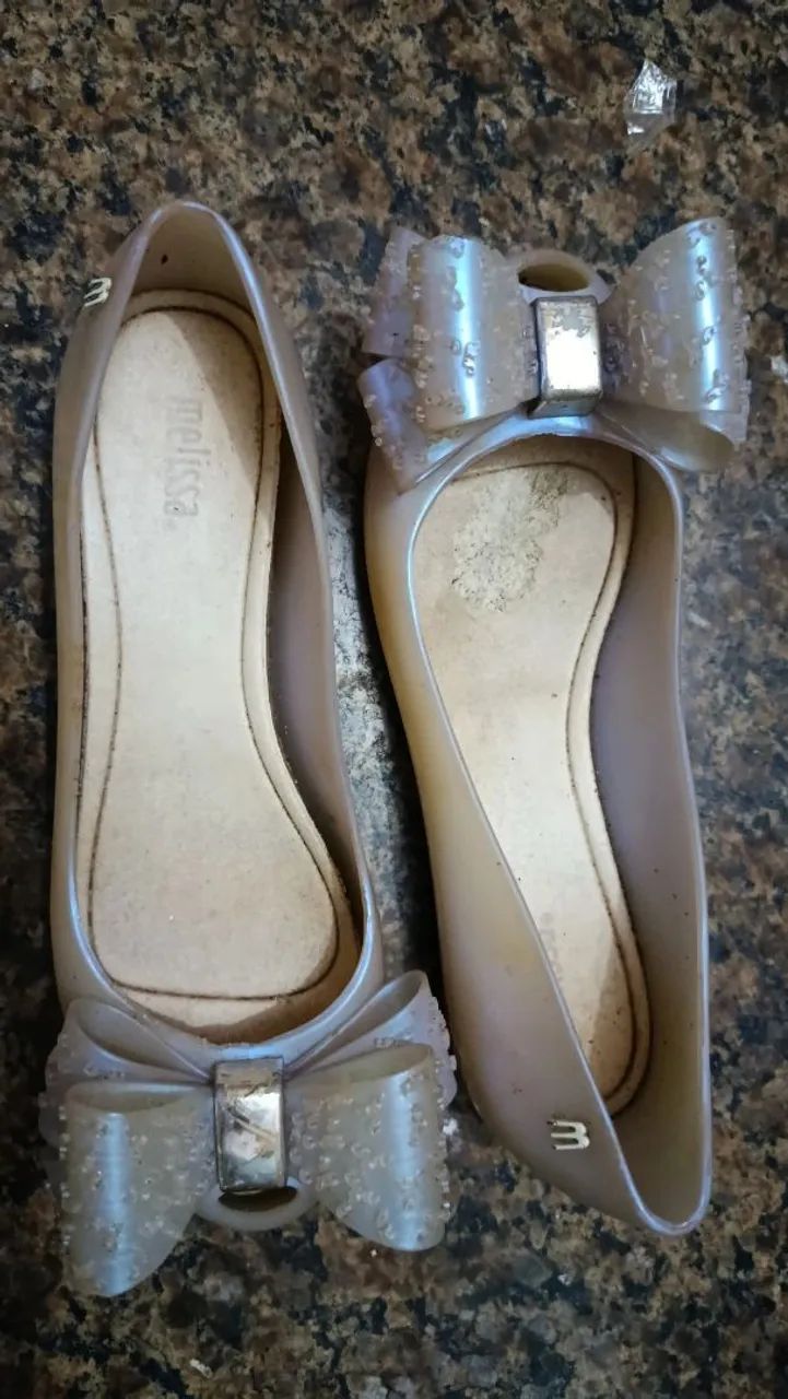 Sapatilha Melissa original perolada, número 35 - Foto 4