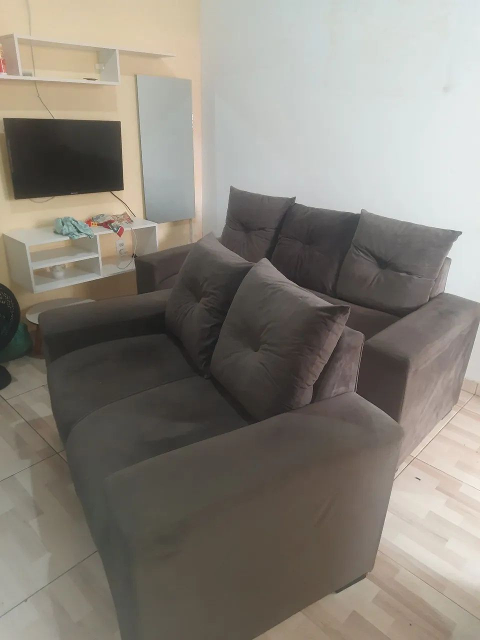 Vendo dois sofá por 800 reais  - Foto 3