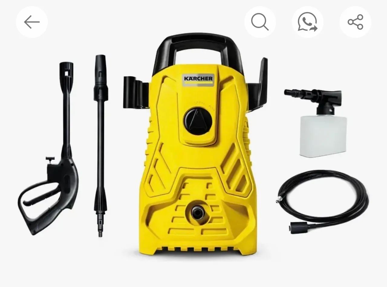 Lavadora de compressão karcher compacta  - Foto 4