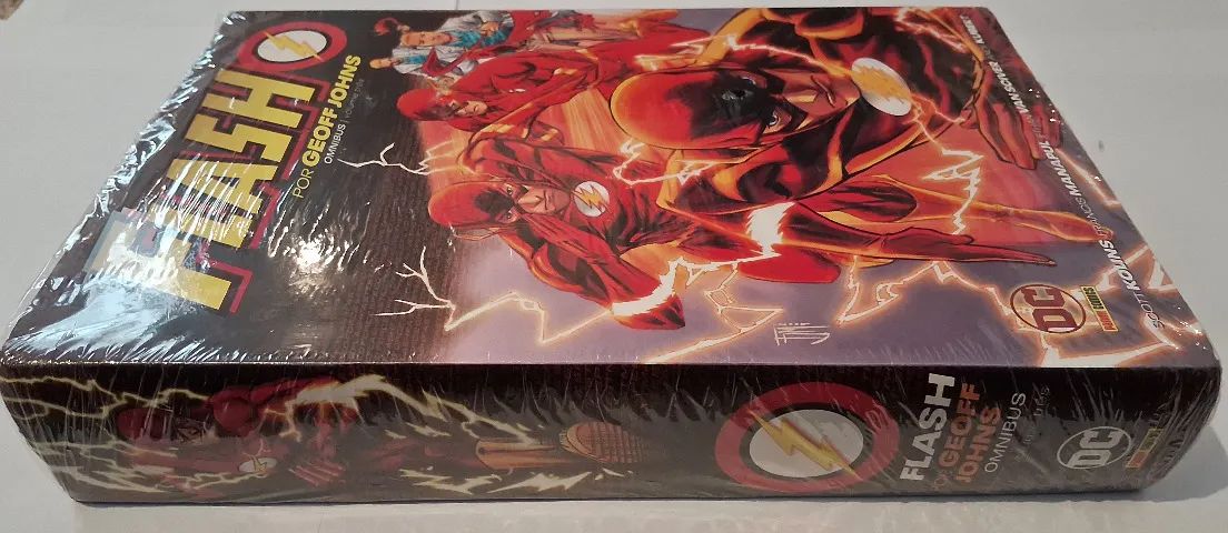 Omnibus Panini Flash Volume 3 Geoff Johns Lacrado - Foto 3