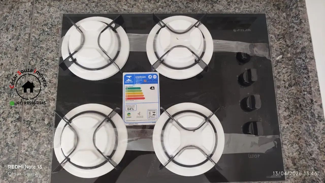 Alugo apto com cozinha planejada, cook top e box no Florais Park - Foto 5