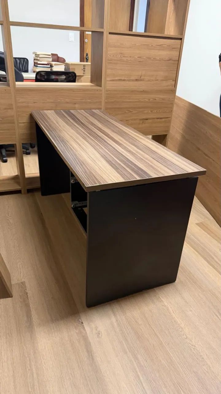 Mesa Escritório com 2 Gavetas - Foto 2