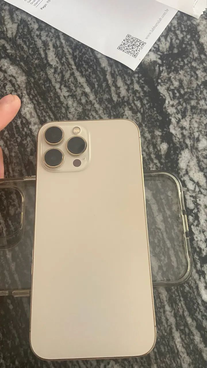IPhone 13 pro Max gold 256 gb  - Foto 2