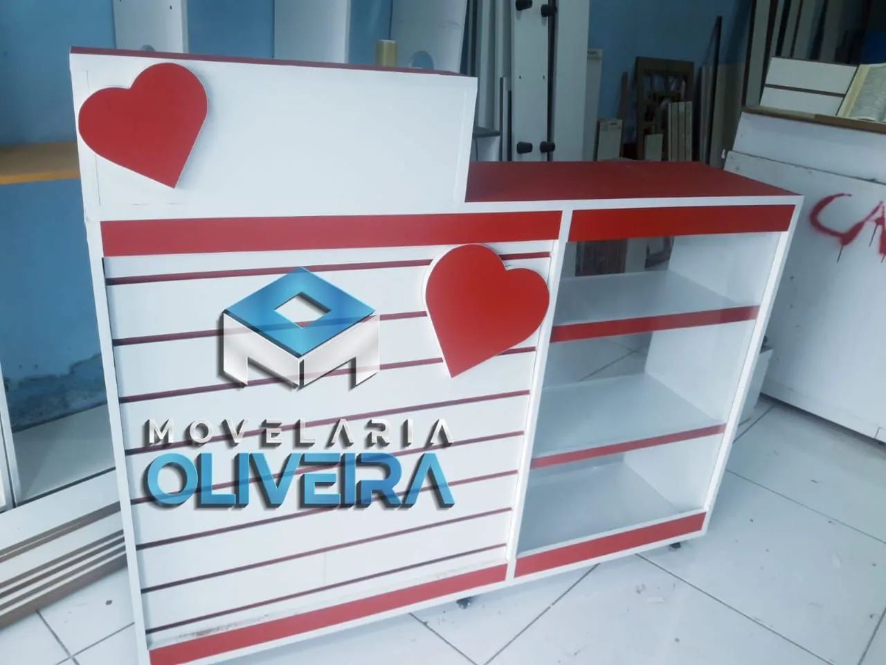 Balcão caixa e vitrine frontal fabricamos diversos modelos e valores  - Foto 2