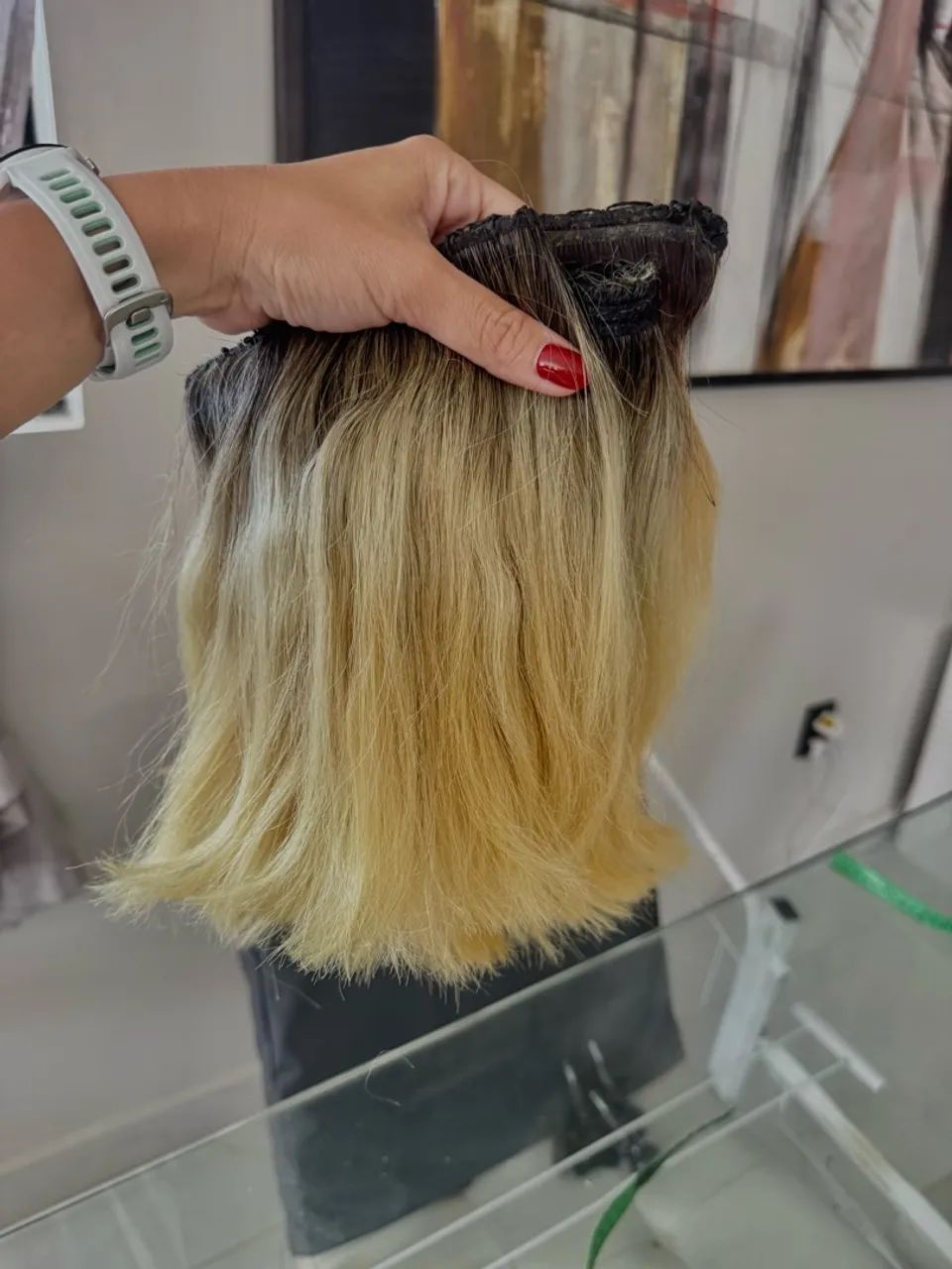 Mega HAIR brasileiro loiro 