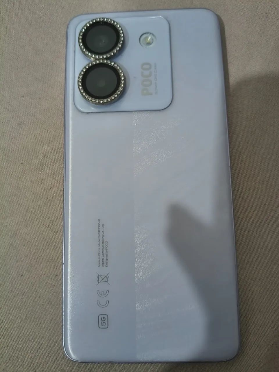 Poco M7 pro 5g 256gb lilás usado 