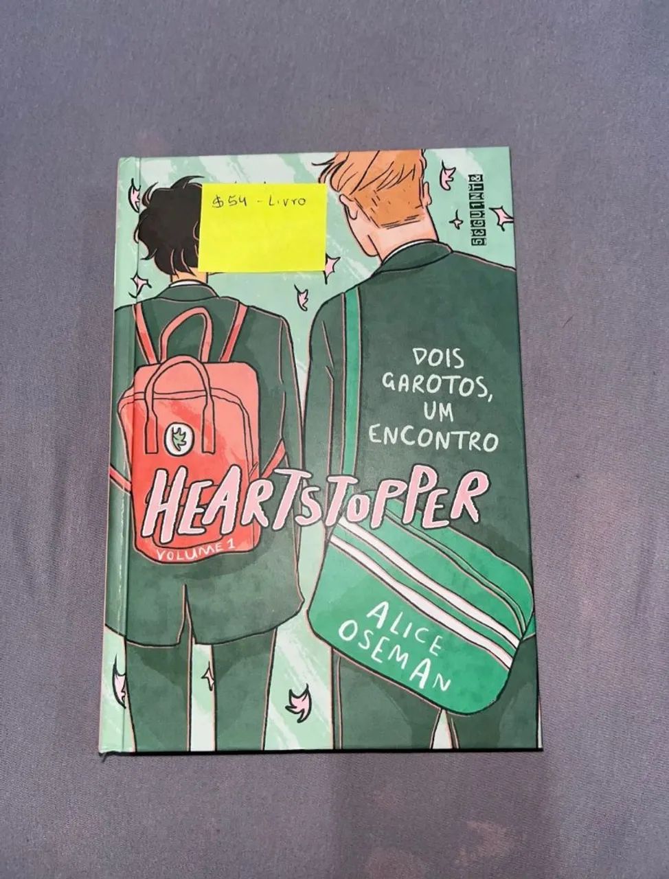 Livros Heartstopper Volume 1 + Volume 2