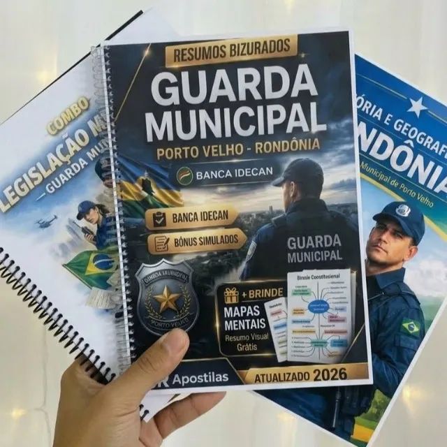 Apostilas Concurso - Guarda Municipal