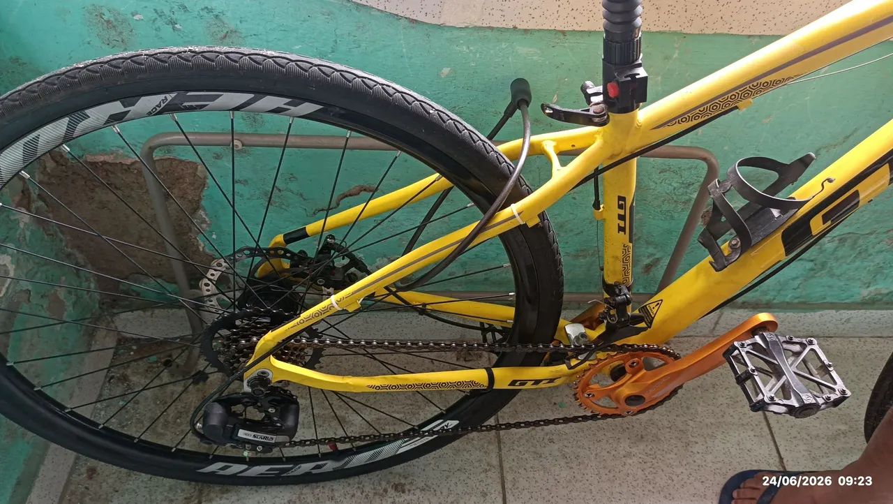 Bicicleta alum ínio aro 29 - Foto 2