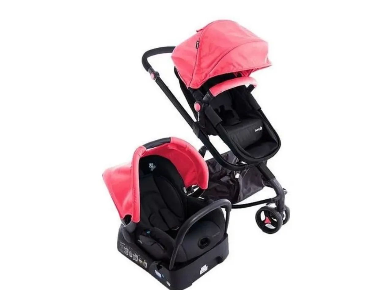 CARRINHO SAFETY 1ST + BEBE CONFORTO + BASE - Foto 2