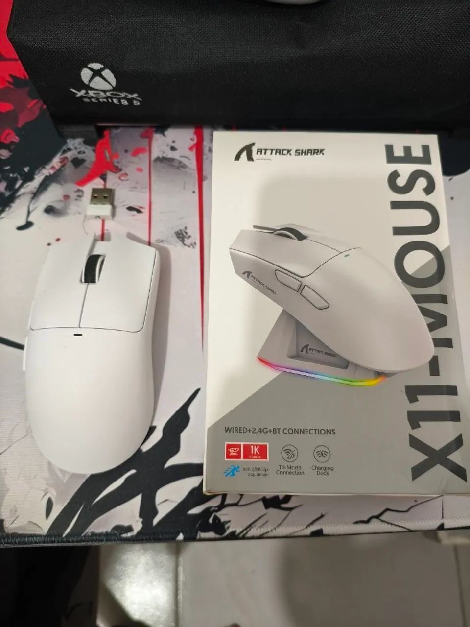 Mouse attack shark x11 + base 