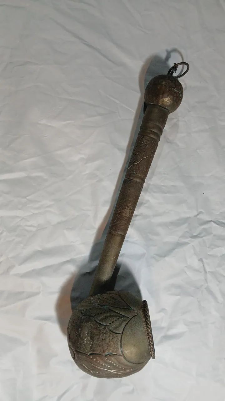 Antiguidade: Concha coquinho ou Guampa para decoração. 