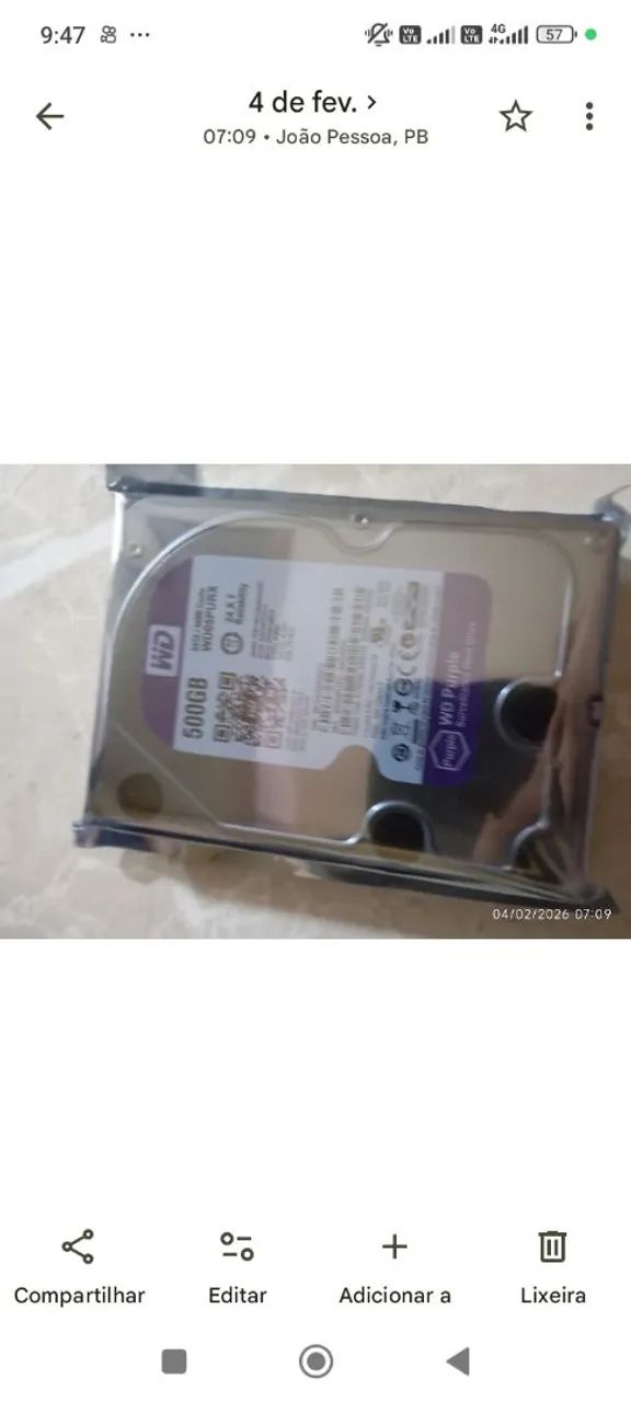 HD de 500 para DVR e computador  - Foto 2