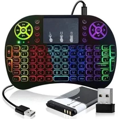 Teclado mouse sem fio carregável  - Foto 2