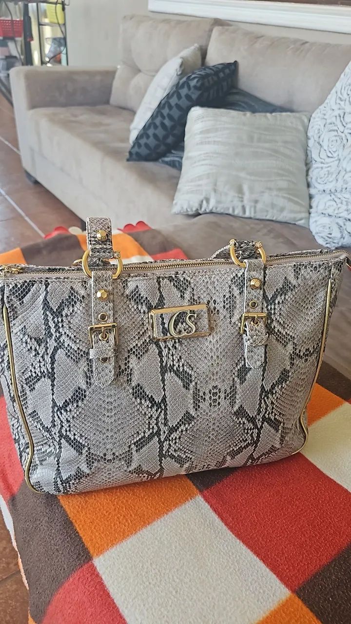 Bolsa de couro Carmen Steffens  - Foto 3