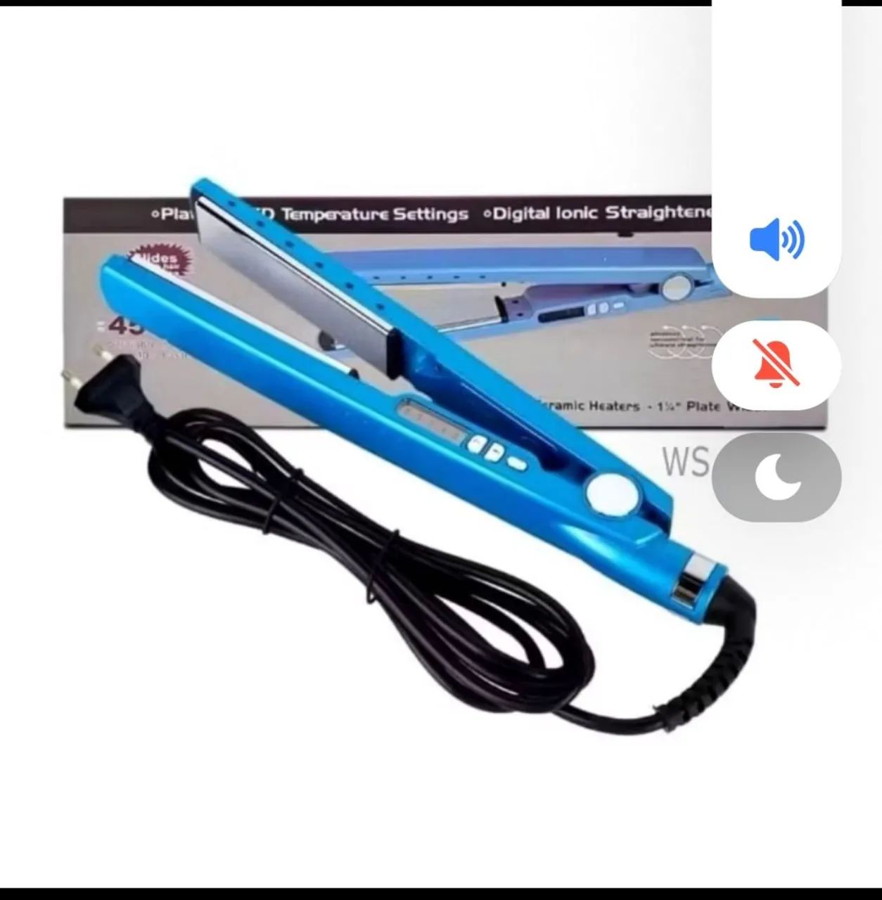 Prancha Nano Titanium 