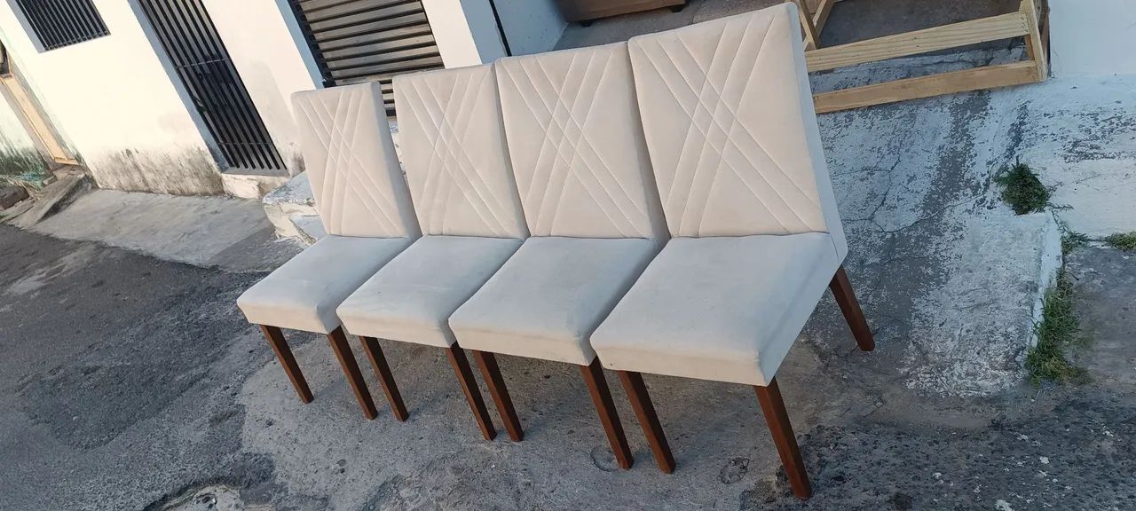 Conjunto 4 cadeiras de jantar (USADO) - Foto 2