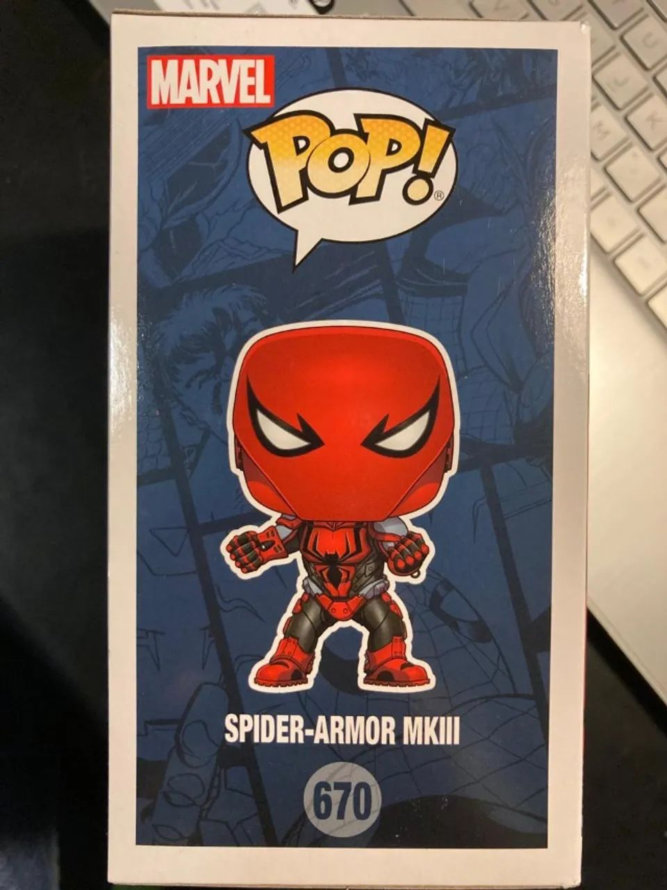 Funko Pop Marvel Spider Armor Mkiii 670 Special Edition - Foto 3
