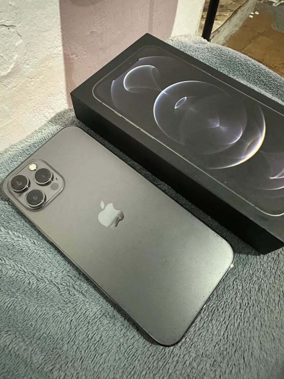iPhone 12 Pro Max - Cinza Espacial - Envio Olx pay 