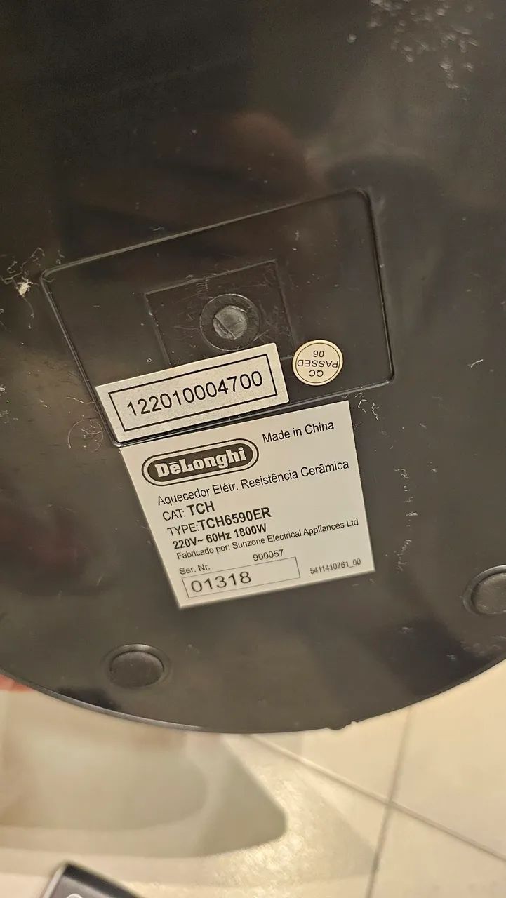 Aquecedor elétrico de cerâmica  - Foto 4
