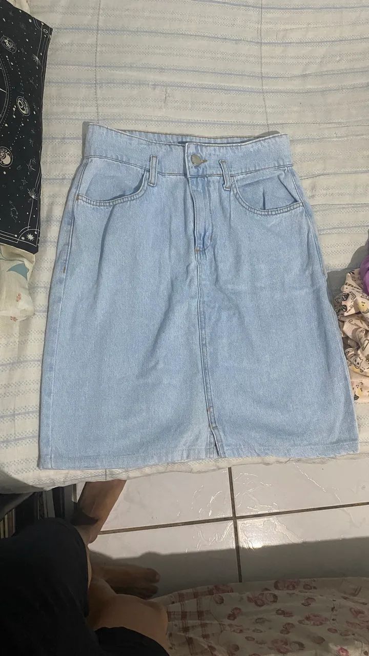 Saia Jeans 