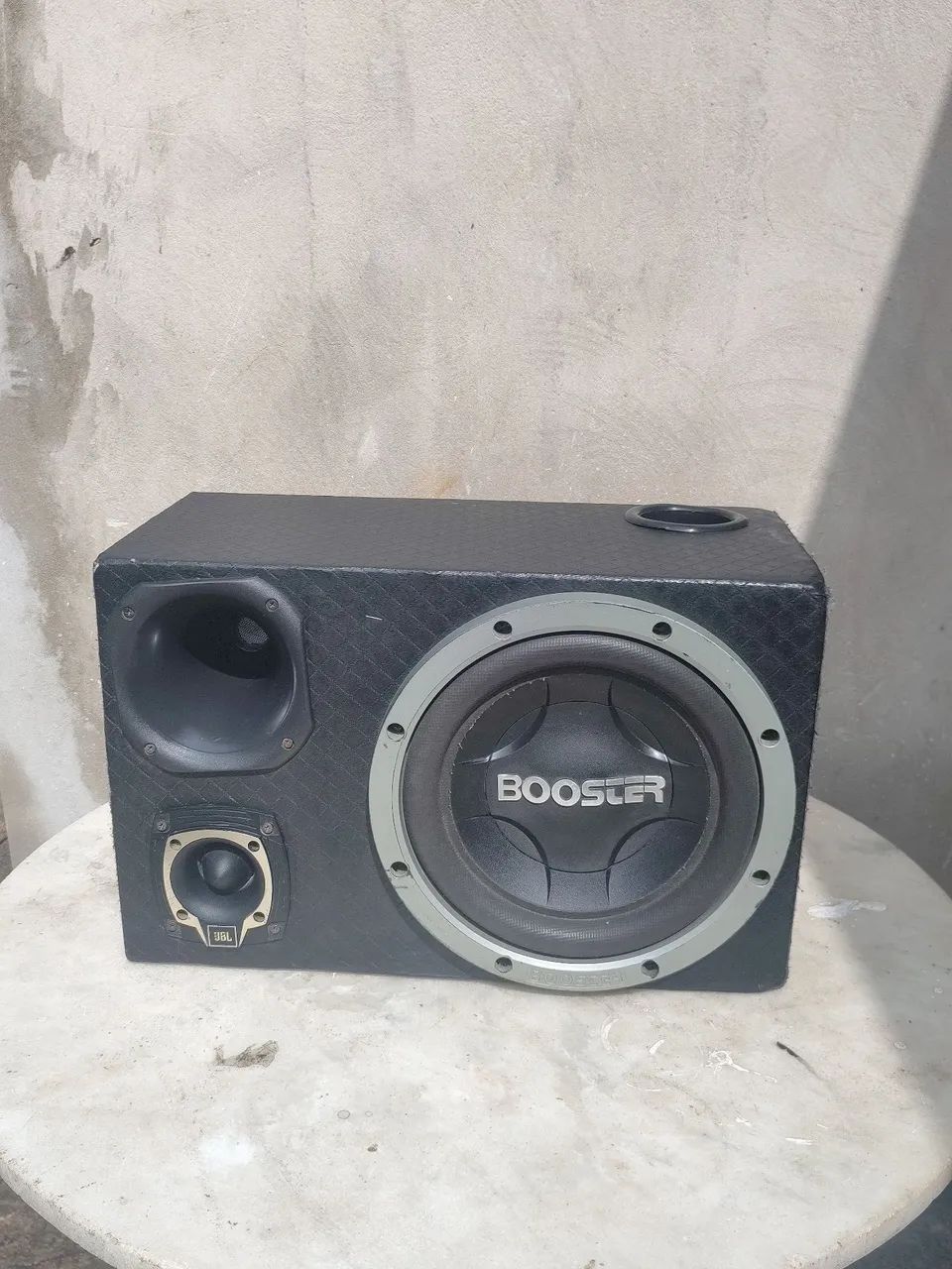 Vendo caixa de som automotivo booster auto falante de 12 polegadas 