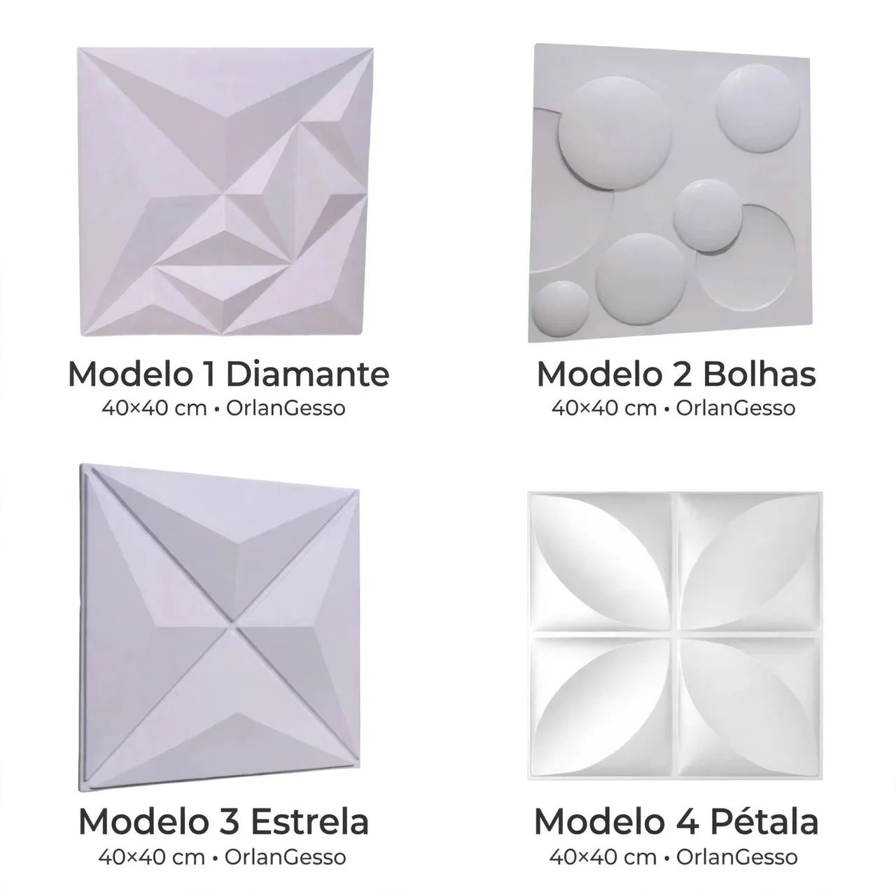 OrlanGesso   placa de gesso 3d  - Foto 2