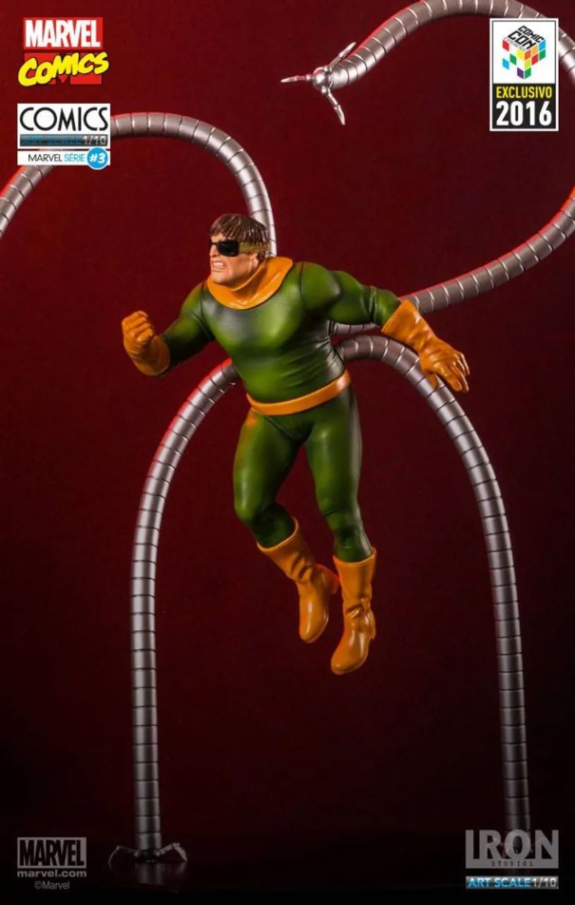 Doctor Octopus Art Scale 1/10 Marvel Comics Exclusive Ccxp 2016 - Foto 2