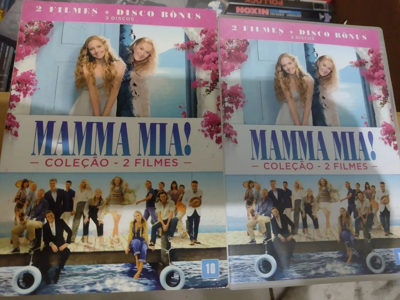 Box Dvd Triplo Mamma Mia! Dois filmes + Disco Bônus  - Foto 3