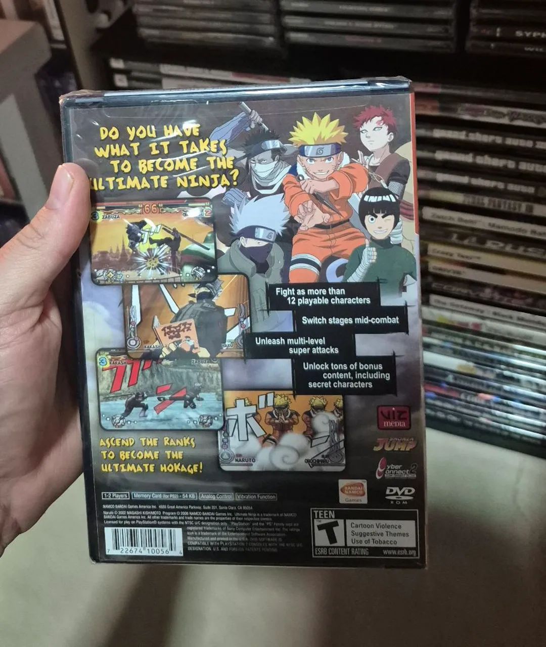 Naruto Ultimate Ninja Ps2 Lacrado Original - Foto 3