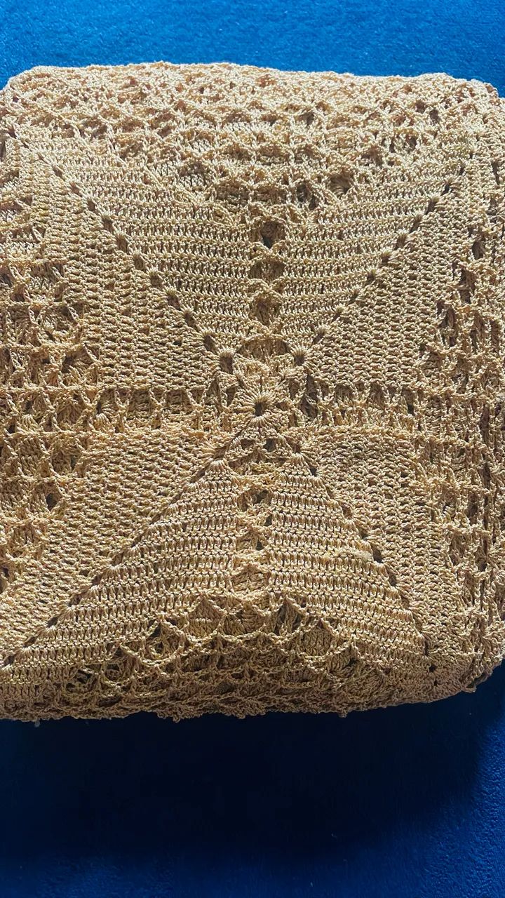 Colcha de crochê  para cama king ou Queem - Foto 5