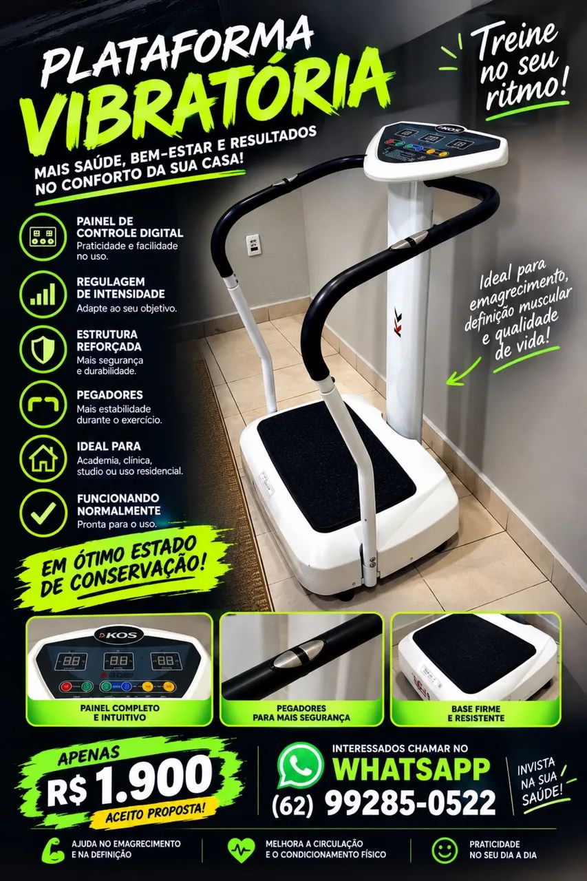 Plataforma vibratória 