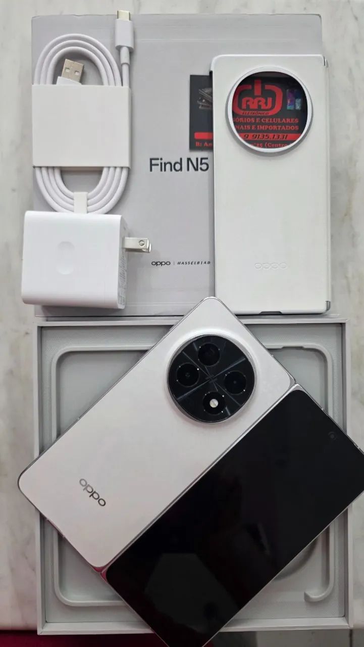 Oppo Find N5 16GB 512GB 8Elite Global - Celulares e Smartphones