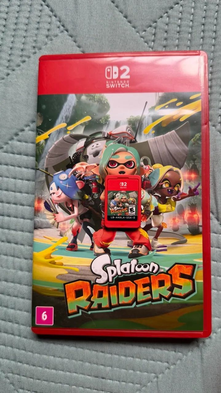 Splatoon Raiders Jogo Switch 2