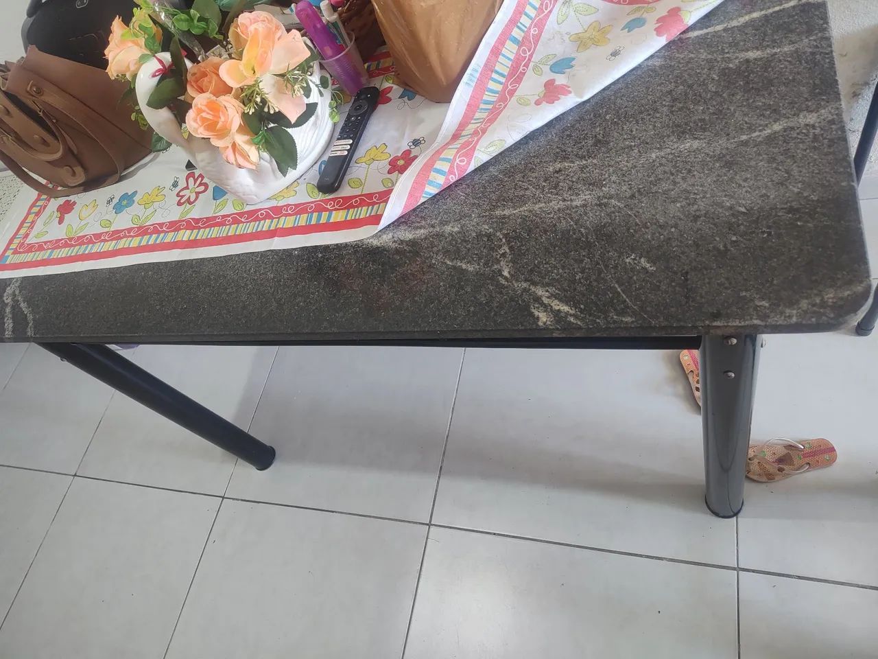 MESA DE GRANITO PRETA (SÓ MESA)