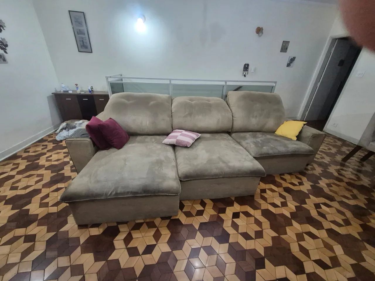 Sofá retrátil/reclinável grande - R$ 1.600 ? - Foto 2