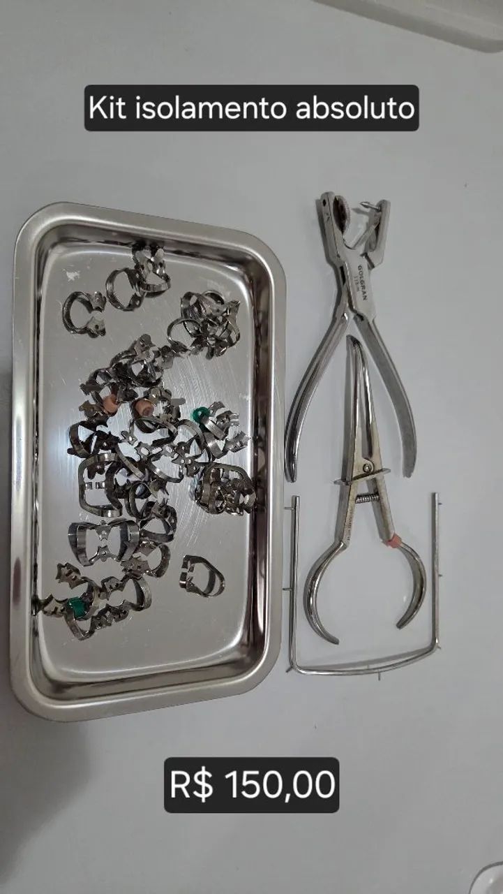 Kit para isolamento absoluto 