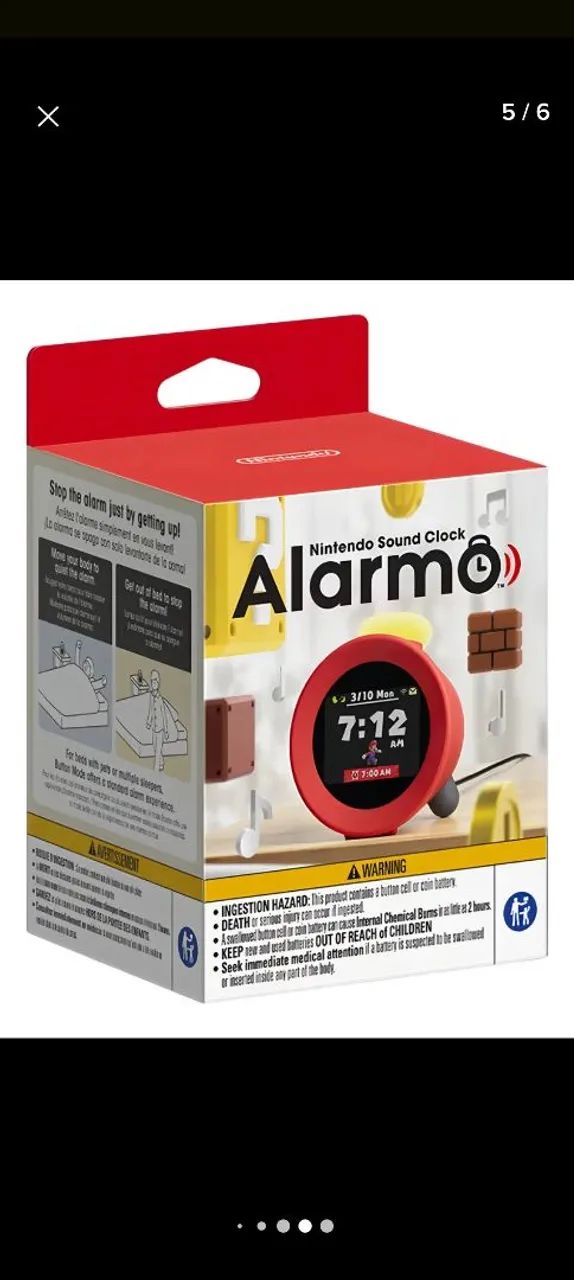 Nintendo Sound Clock Alarmo - Aparelhos de Som - Parque Industrial