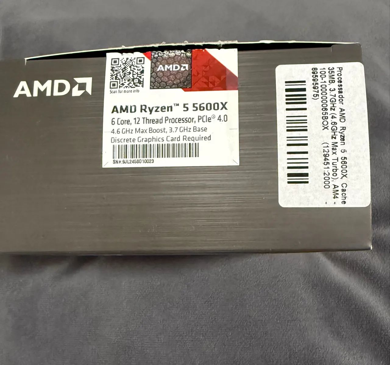 Processador AMD Ryzen 5 5600X - Foto 2