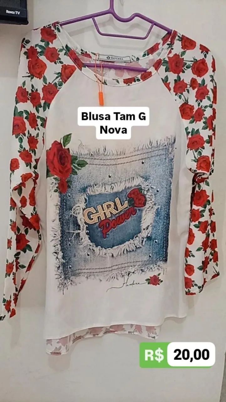 Roupas Novas - Blusa, calça e Macaquinho  - Foto 4