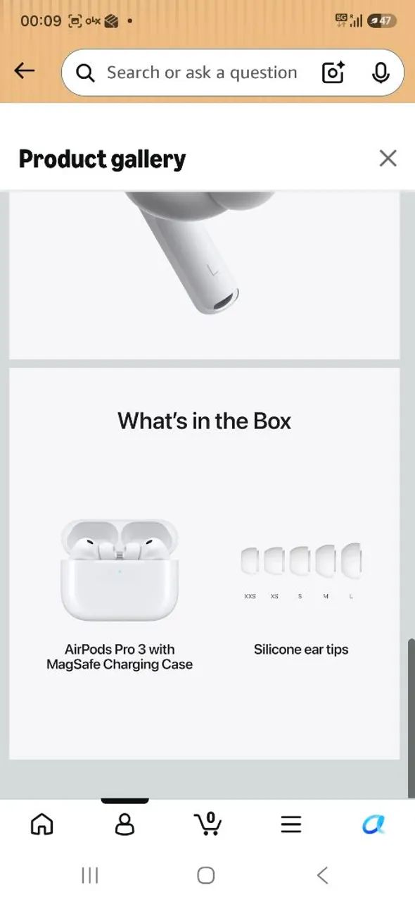 Apple AirPods Pro 3 Lacrado (Último Lançamento) - Pronta Entrega