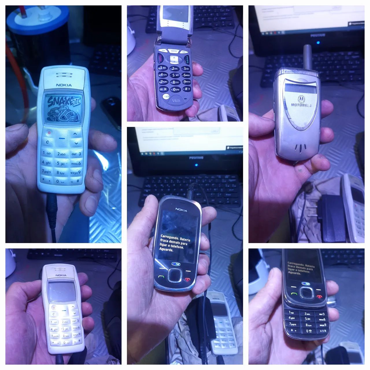 Aparelhos celulares 