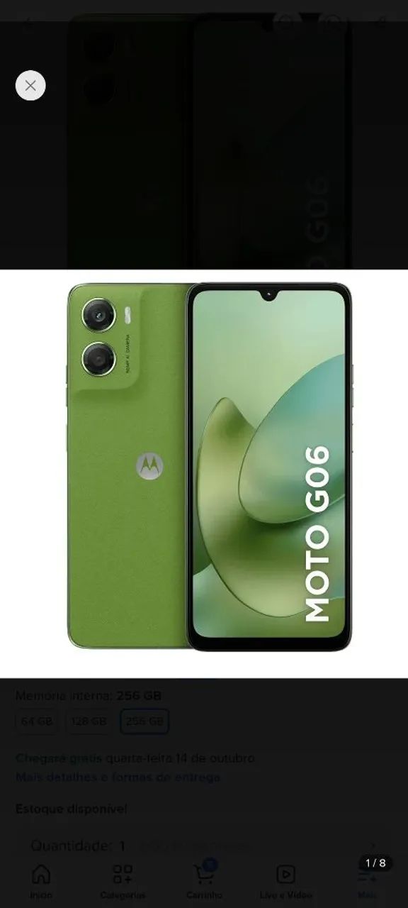 Moto G06 - 256Gb LACRADO ?