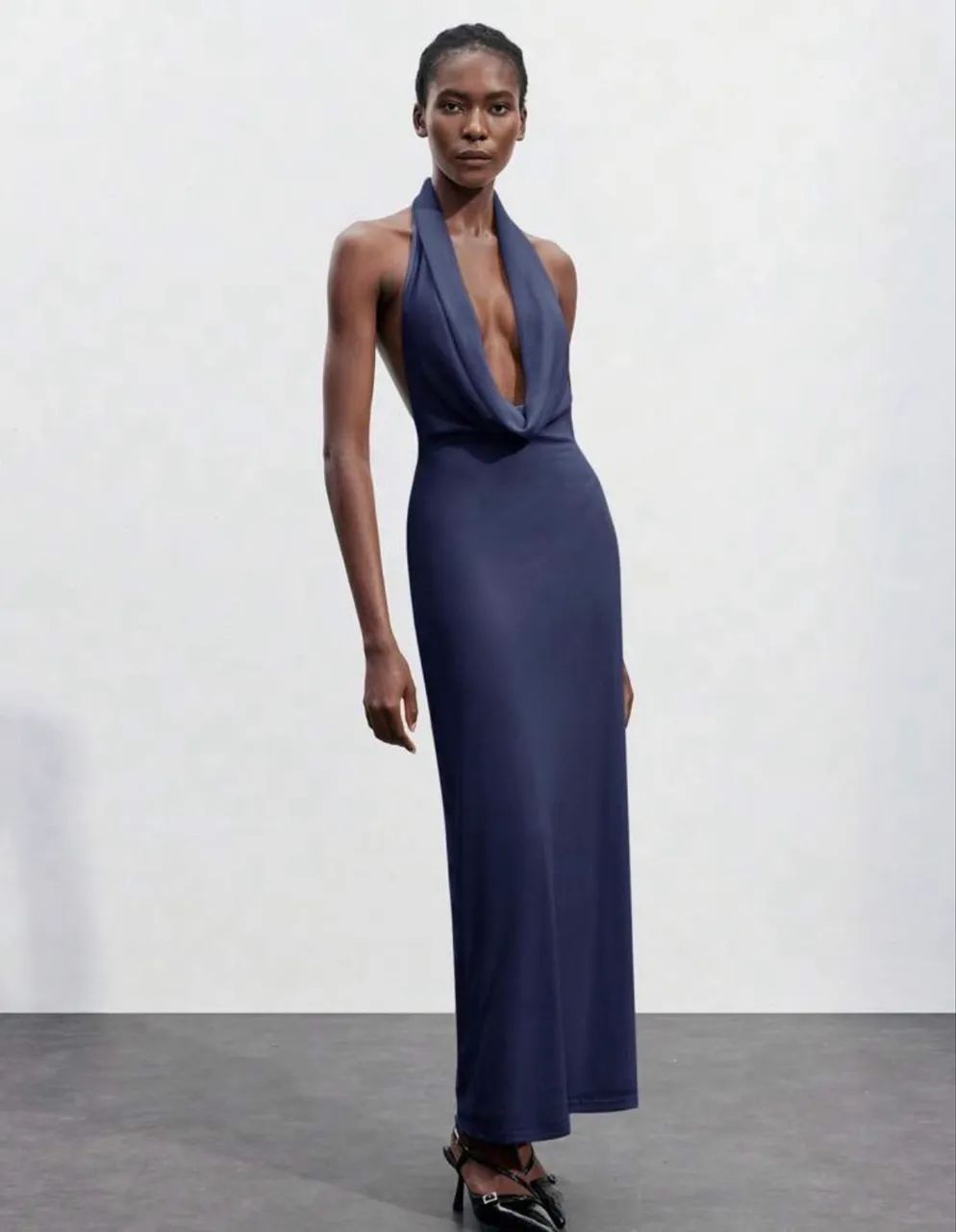 Vestido azul longo  - Foto 2