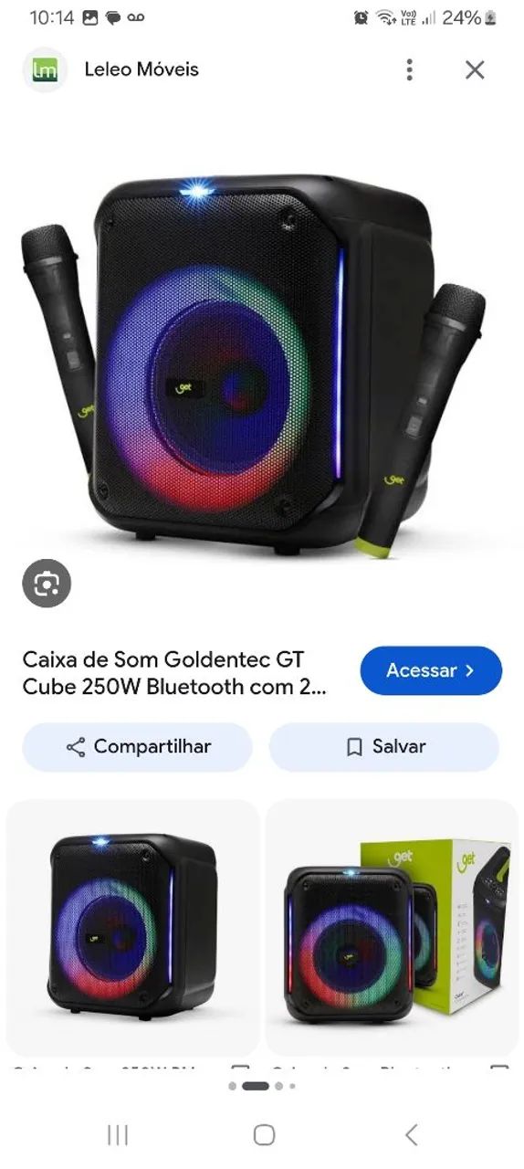 Caixa de som gt cub mic 2 - Foto 3