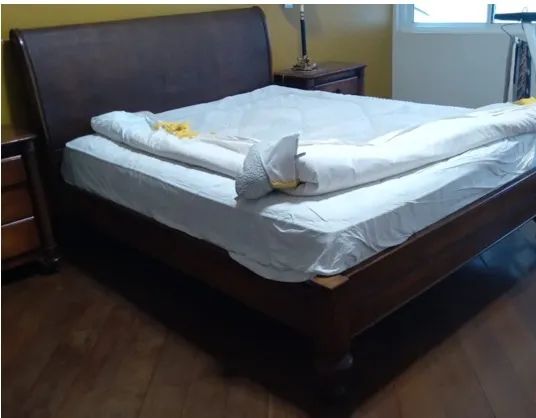 Cama de casal da Sierra Móveis