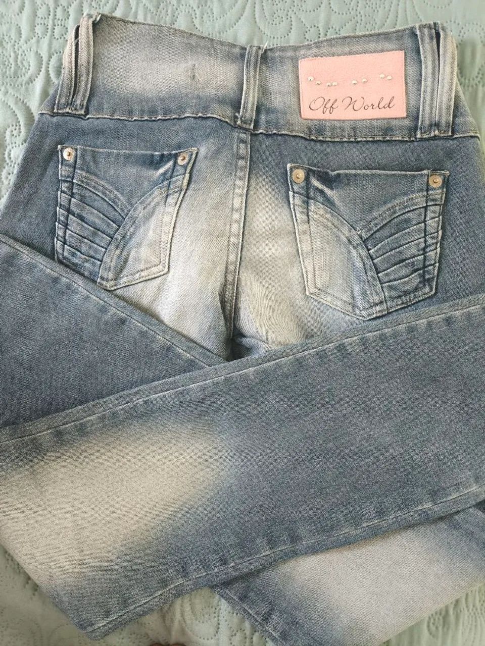 Calça jeans feminina Offword  - Foto 2