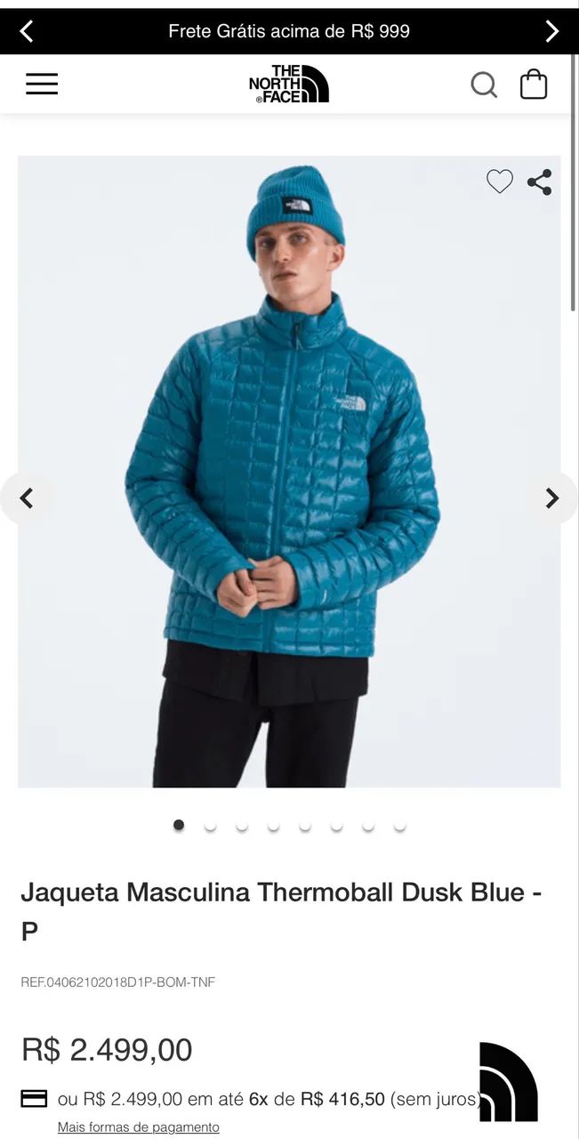 Jaqueta The North Face M - Thermoball - Foto 4
