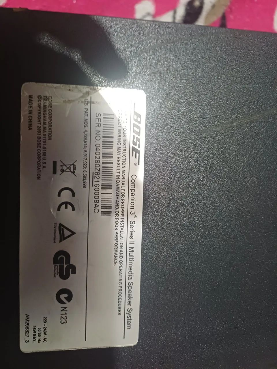Bose companion 3series //multimídia Speaker system - Foto 4